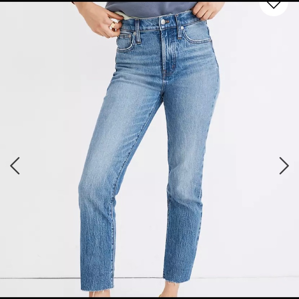 Madewell Curvy Perfect Vintage Jeans Enmore Wash